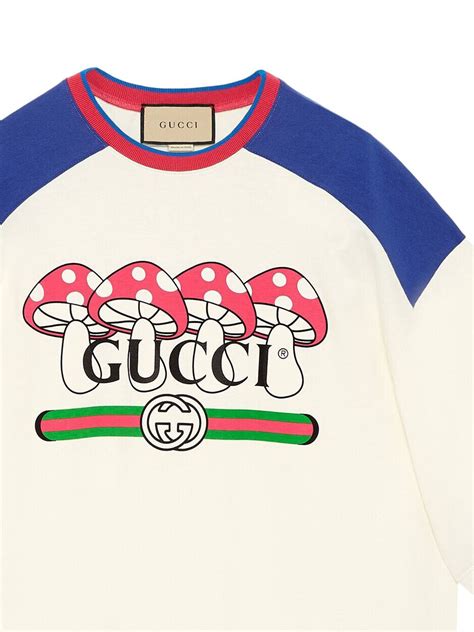 gucci mushroom shirt